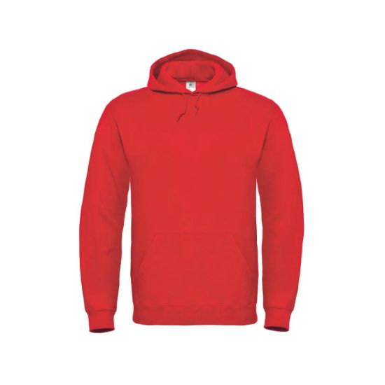 Afbeeldingen van B&C Hoodie ID.003 5WUI21 rood 2XL