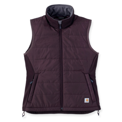 Afbeeldingen van CARHARTT Bodywarmer gevoerd relaxed dames 105984 blackberry XS