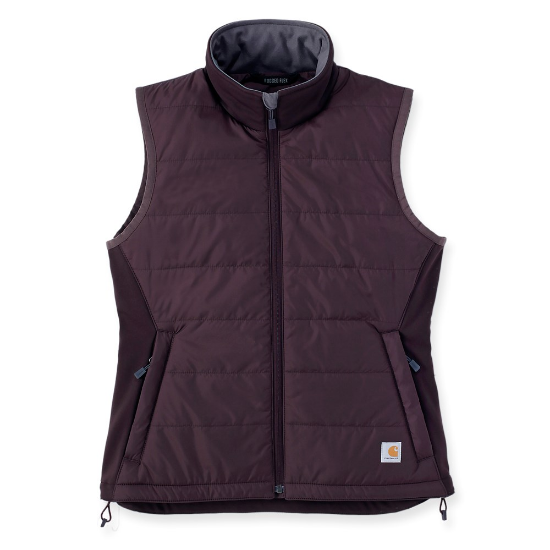 Afbeeldingen van CARHARTT Bodywarmer gevoerd relaxed dames 105984 blackberry XS
