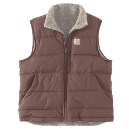 Afbeeldingen van CARHARTT Bodywarmer Montana gevoerd relaxed fit dames 105607 nutmeg L