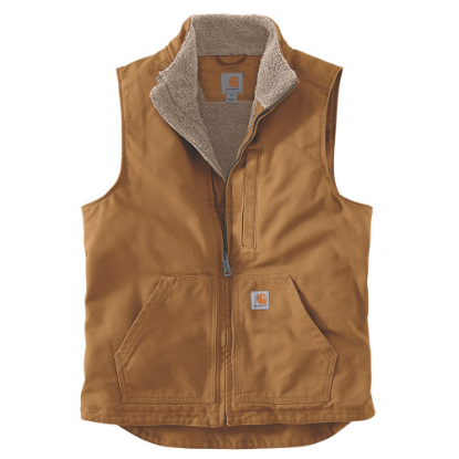 Afbeeldingen van CARHARTT Bodywarmer washed duck 104277 bruin S