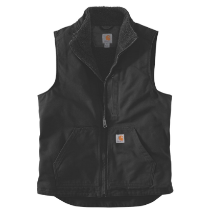 Afbeeldingen van CARHARTT Bodywarmer washed duck 104277 zwart S
