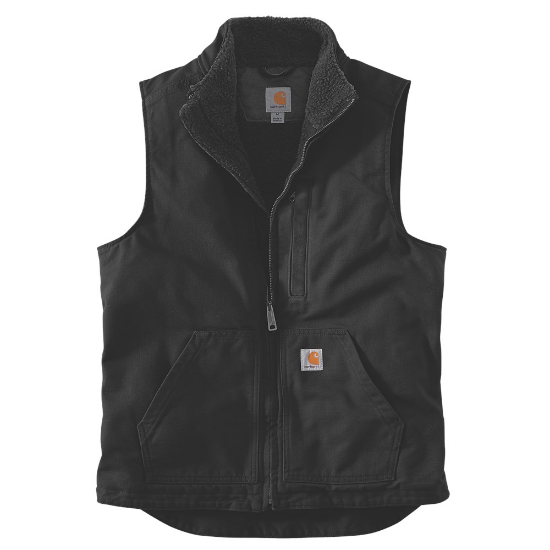 Afbeeldingen van CARHARTT Bodywarmer washed duck 104277 zwart L