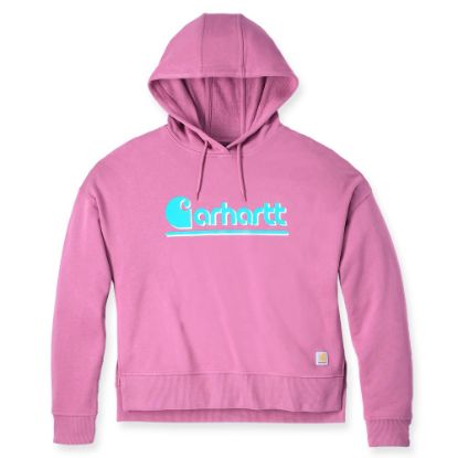 Afbeeldingen van CARHARTT Hoodie Fiber-serie dames 106918 woodrose L
