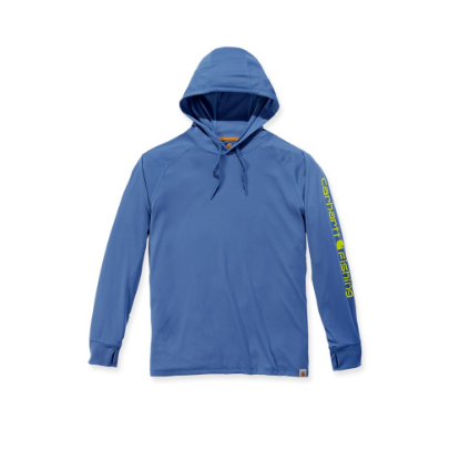 Afbeeldingen van CARHARTT Hoodie Fishing 103572 federal blue 2XL