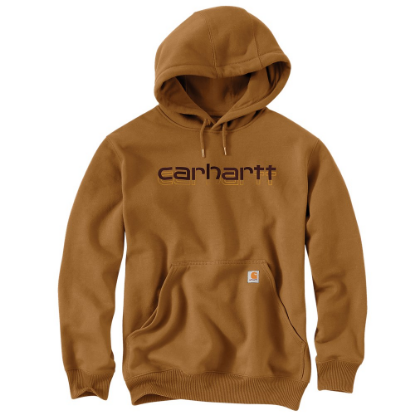 Afbeeldingen van CARHARTT Hoodie grafische print regenbestendig 105679 bruin 2XL