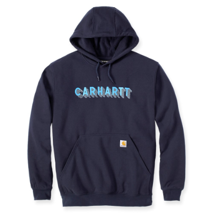 Afbeeldingen van CARHARTT Hoodie grafische print regenbestendig 105944 new navy M