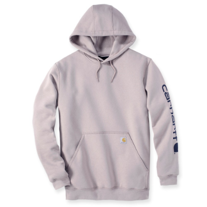 Afbeeldingen van CARHARTT Hoodie logo sleeve K288 mink XL