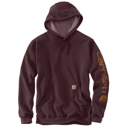 Afbeeldingen van CARHARTT Hoodie logo sleeve K288 port M