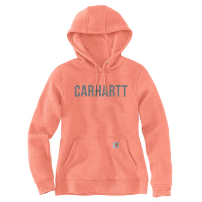 Afbeeldingen van CARHARTT Hoodie met grafische print dames 105639 hibiscus heather L