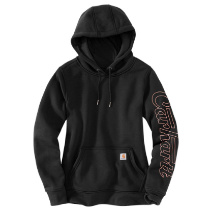 Afbeeldingen van CARHARTT Hoodie waterbestendig dames 105996 zwart L