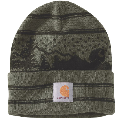 Afbeeldingen van CARHARTT Muts ribgebreid 105450 basil onesize