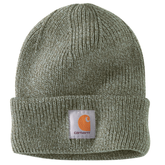 Afbeeldingen van CARHARTT Muts ribgebreid 105560 dames basil jade marl onesize