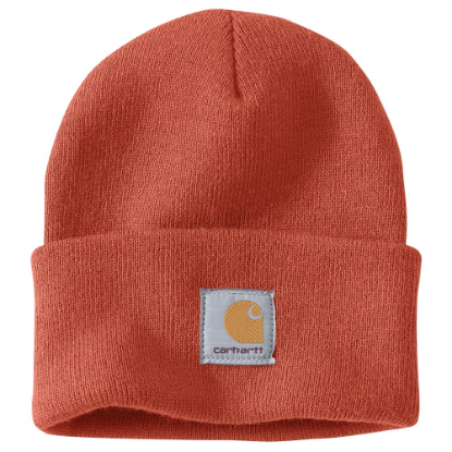 Afbeeldingen van CARHARTT Muts ribgebreid A18 desert orange onesize