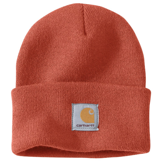 Afbeeldingen van CARHARTT Muts ribgebreid A18 desert orange onesize