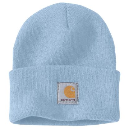 Afbeeldingen van CARHARTT Muts ribgebreid A18 fog blue onesize