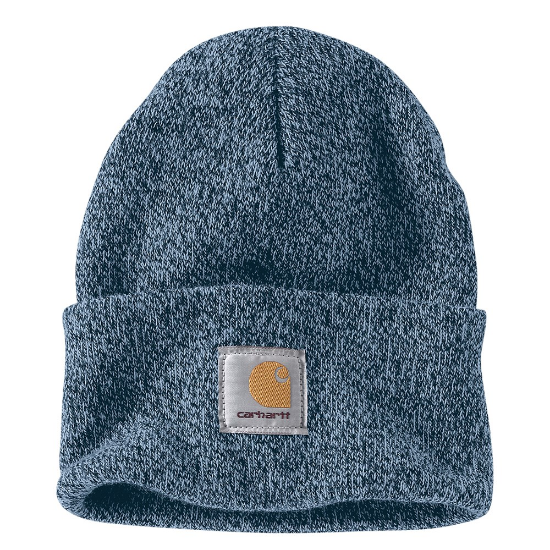 Afbeeldingen van CARHARTT Muts ribgebreid A18 night blue alpine onesize