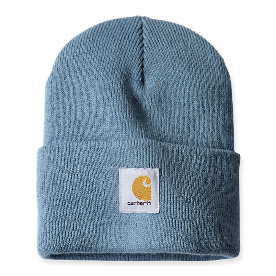 Afbeeldingen van CARHARTT Muts ribgebreid A18 thundercloud onesize
