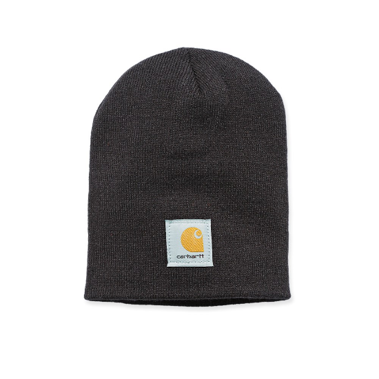 Afbeeldingen van CARHARTT Muts ribgebreid A205 zwart onesize