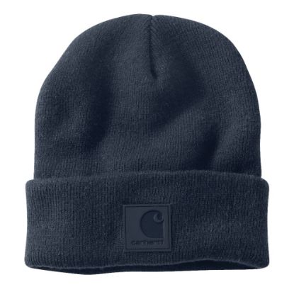 Afbeeldingen van CARHARTT Muts zwart Label Watch Hat 101070 navy onesize