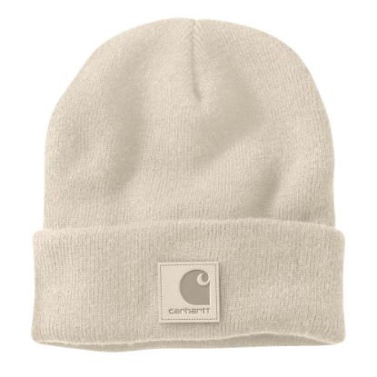Afbeeldingen van CARHARTT Muts zwart Label Watch Hat 101070 oat milk onesize