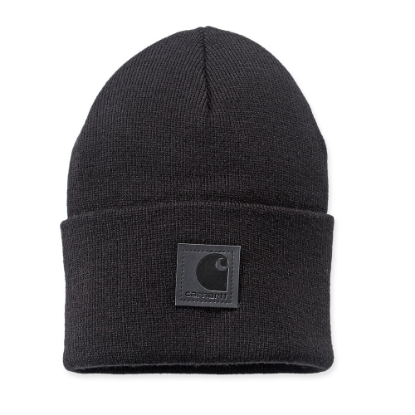 Afbeeldingen van CARHARTT Muts zwart Label Watch Hat 101070 zwart onesize