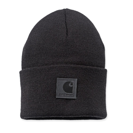 Afbeeldingen van CARHARTT Muts zwart Label Watch Hat 101070 zwart onesize