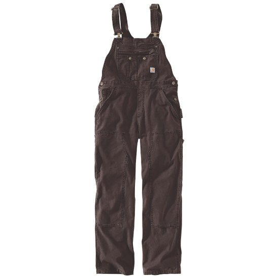 Afbeeldingen van CARHARTT Overall Amerikaans Crawford BIB dames 102438 donkerbruin M