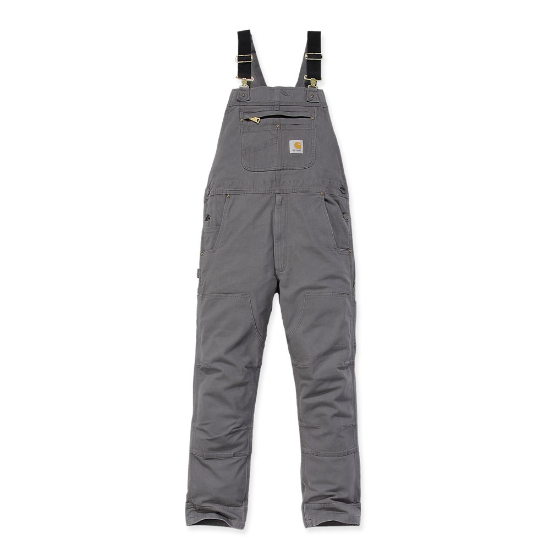 Afbeeldingen van CARHARTT Overall Amerikaans rugged flex rigby BIB 102987 gravel W30/L30