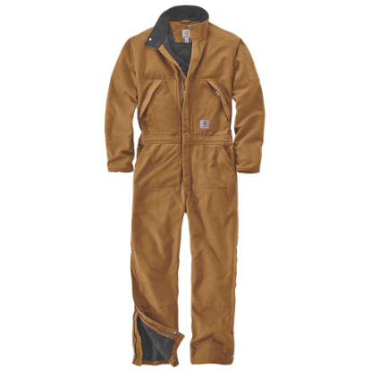 Afbeeldingen van CARHARTT Overall geïsoleerd washed duck 104396 bruin 3XL