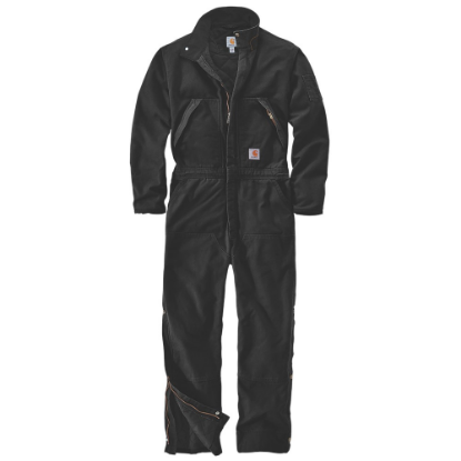 Afbeeldingen van CARHARTT Overall geïsoleerd washed duck 104396 zwart S