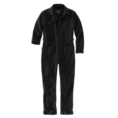 Afbeeldingen van CARHARTT Overall rugged flex canvas relaxed dames 105322 zwart M