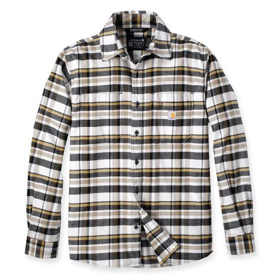 Afbeeldingen van CARHARTT Overhemd flannel geruit lange mouwen 106352 malt S