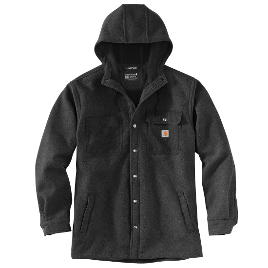 Afbeeldingen van CARHARTT Overhemd jas wind- en regenbestendig 105022 zwart heather L