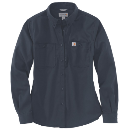 Afbeeldingen van CARHARTT Overhemd rugged professional dames 103106 navy M