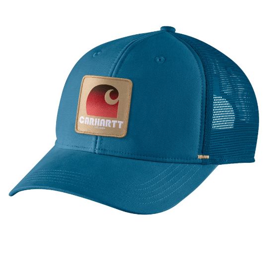 Afbeeldingen van CARHARTT Pet Canvas Mesh C Patch 106132 deep lagoon onesize