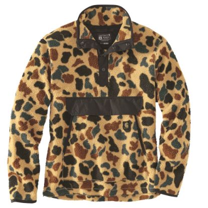 Afbeeldingen van CARHARTT Pullover fleece relaxed fit 104991 1972 duck camo XL