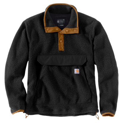 Afbeeldingen van CARHARTT Pullover fleece relaxed fit 104991 zwart 2XL