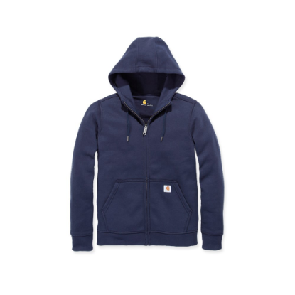 Afbeeldingen van CARHARTT Sweatshirt Clarksburg met rits dames 102788 grijs M