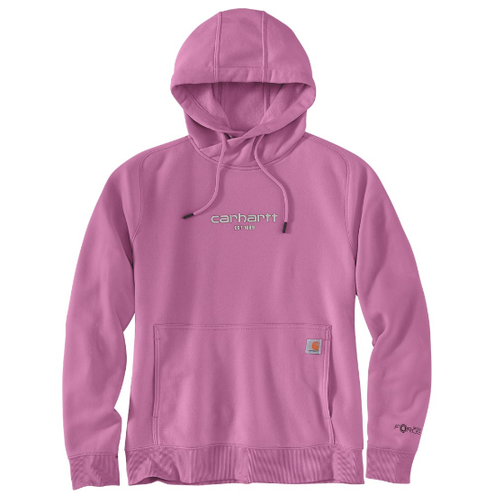 Afbeeldingen van CARHARTT Sweatshirt Force dames 105573 thistle XL