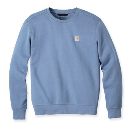 Afbeeldingen van CARHARTT Sweatshirt French Terry ronde hals dames 106179 thundercloud M