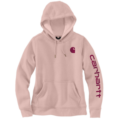 Afbeeldingen van CARHARTT Sweatshirt lange mouwen met grafische print dames 102791 ash rose M