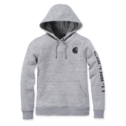 Afbeeldingen van CARHARTT Sweatshirt lange mouwen met grafische print dames 102791 asphalt heather nep L
