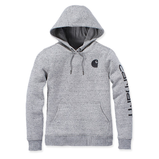 Afbeeldingen van CARHARTT Sweatshirt lange mouwen met grafische print dames 102791 asphalt heather nep M