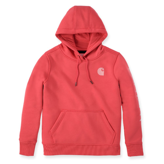 Afbeeldingen van CARHARTT Sweatshirt lange mouwen met grafische print dames 102791 bittersweet S