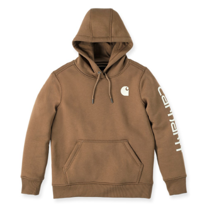 Afbeeldingen van CARHARTT Sweatshirt lange mouwen met grafische print dames 102791 bruin L