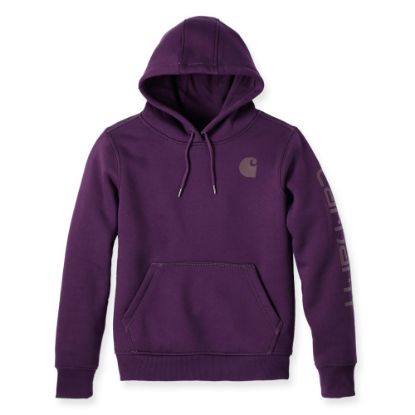 Afbeeldingen van CARHARTT Sweatshirt lange mouwen met grafische print dames 102791 eggplant S