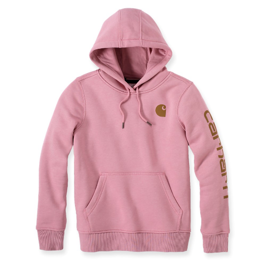Afbeeldingen van CARHARTT Sweatshirt lange mouwen met grafische print dames 102791 foxgove heather S