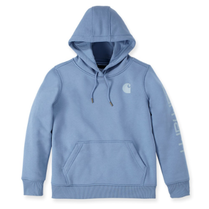 Afbeeldingen van CARHARTT Sweatshirt lange mouwen met grafische print dames 102791 skystone XS