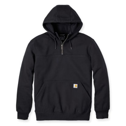 Afbeeldingen van CARHARTT Sweatshirt met capuchon en rits 100617 zwart 2XL